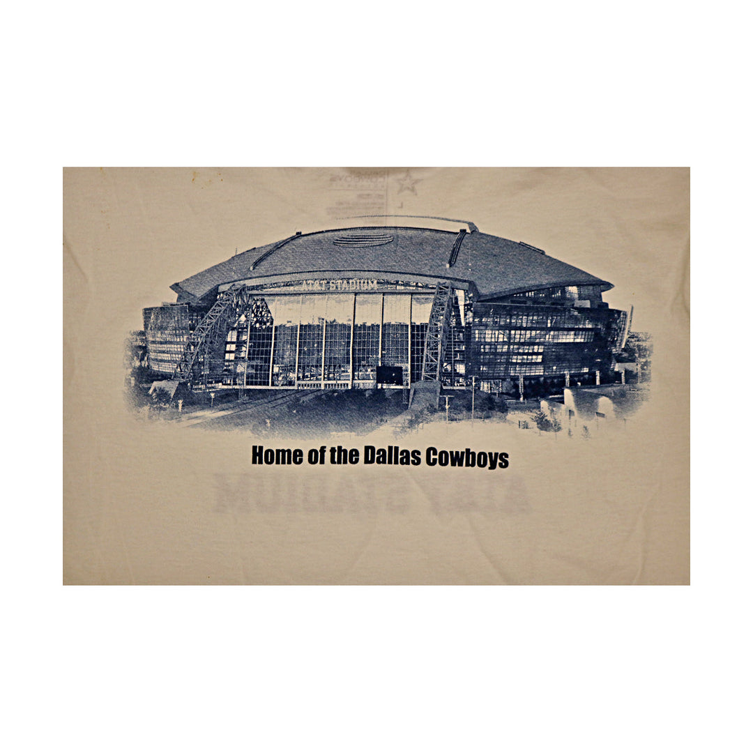 Dallas Cowboys White I Toured AT&T Stadium T Shirt
