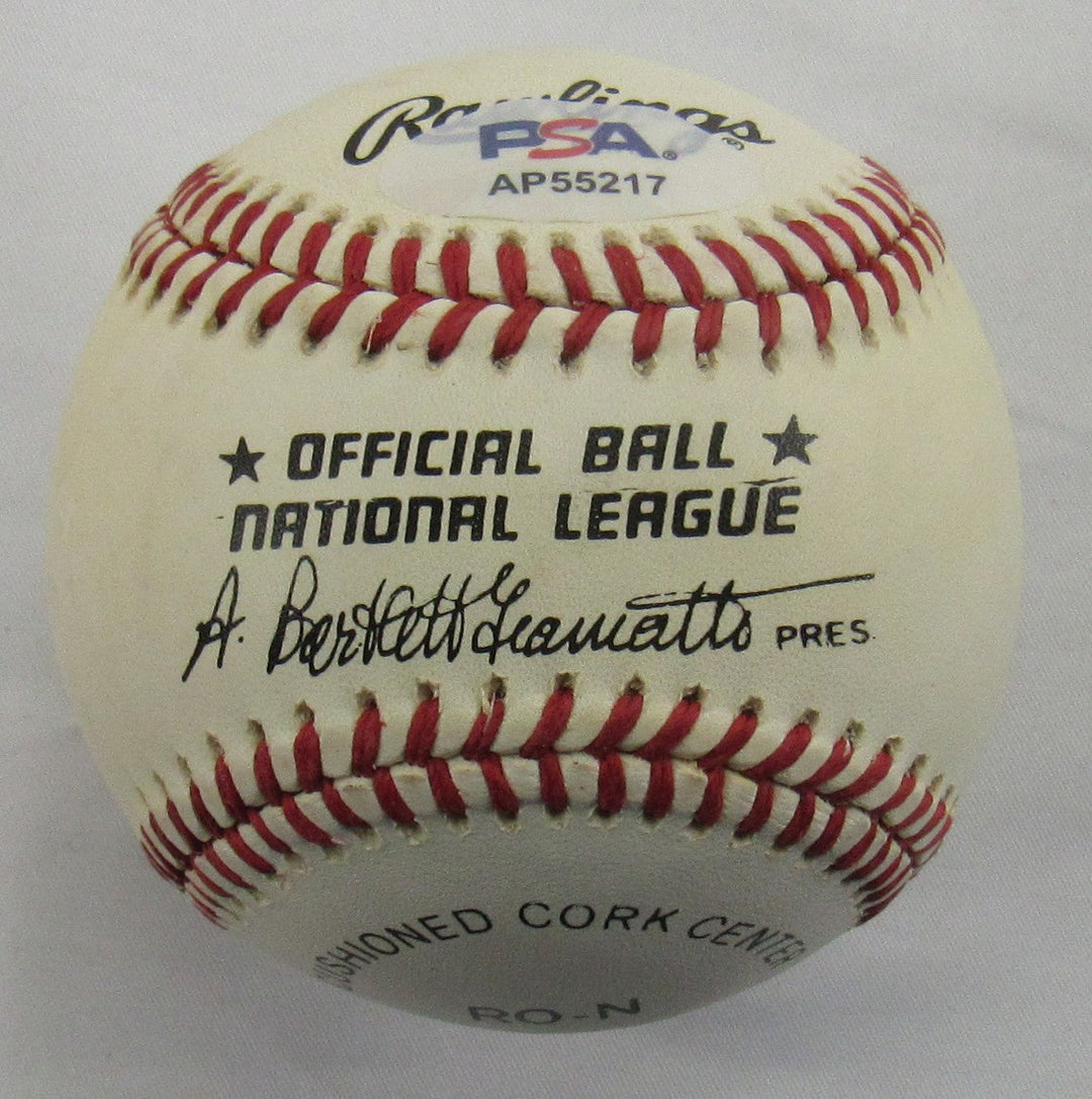 Carl Hubbell Signed Auto Rawlings Baseball PSA/DNA AP55217