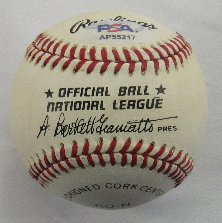 Carl Hubbell Signed Auto Rawlings Baseball PSA/DNA AP55217