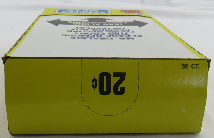 1981 Topps Mets & Yankees Giant Photo Cards Factory Box