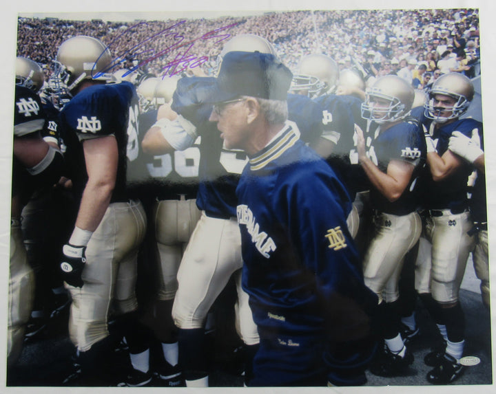 Chris Zorich Signed Auto 16x20 Photo Steiner Hologram