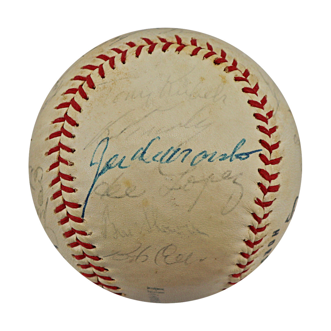 1960 New York Yankees Multi Signed Spalding Baseball (JSA LOA)