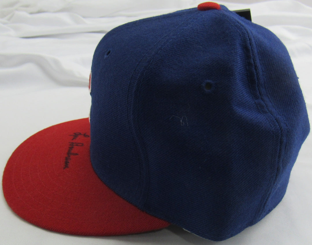 Lou Boudreau Signed Auto Hat JSA U92492
