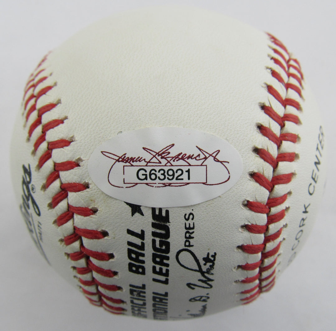 Spider Jorgensen Signed Auto Rawlings Baseball JSA G63291