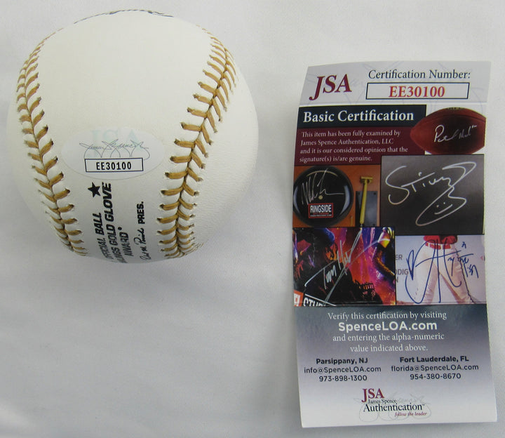 Bob Boone Signed Auto Rawlings Baseball JSA EE30100