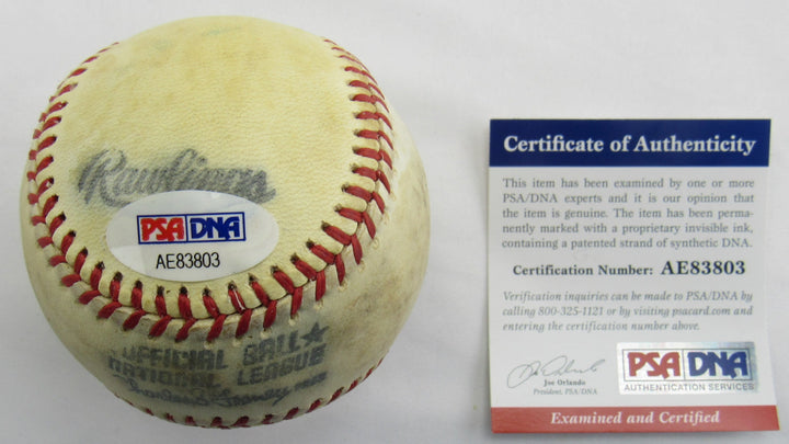 George Foster Signed Auto Rawlings Baseball PSA/DNA AE83803