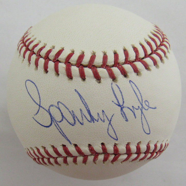 Sparky Lyle Signed Auto Rawlings Baseball Steiner COA