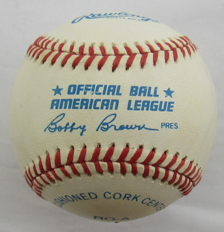 Bob Wickman Signed Auto Rawlings Baseball B161