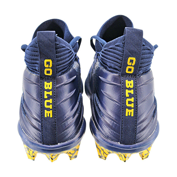 Jordan Brand Alpha Menace Elite University of Michigan Team Issued Cleats Size 12.5
