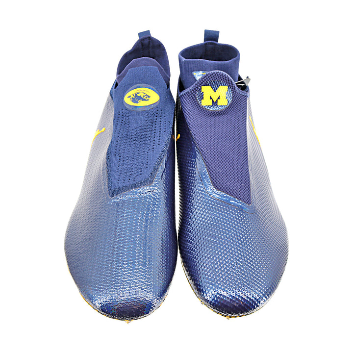 Jordan Brand Vapor Edge Elite Team Issued Michigan Wolverines Cleats Size 16