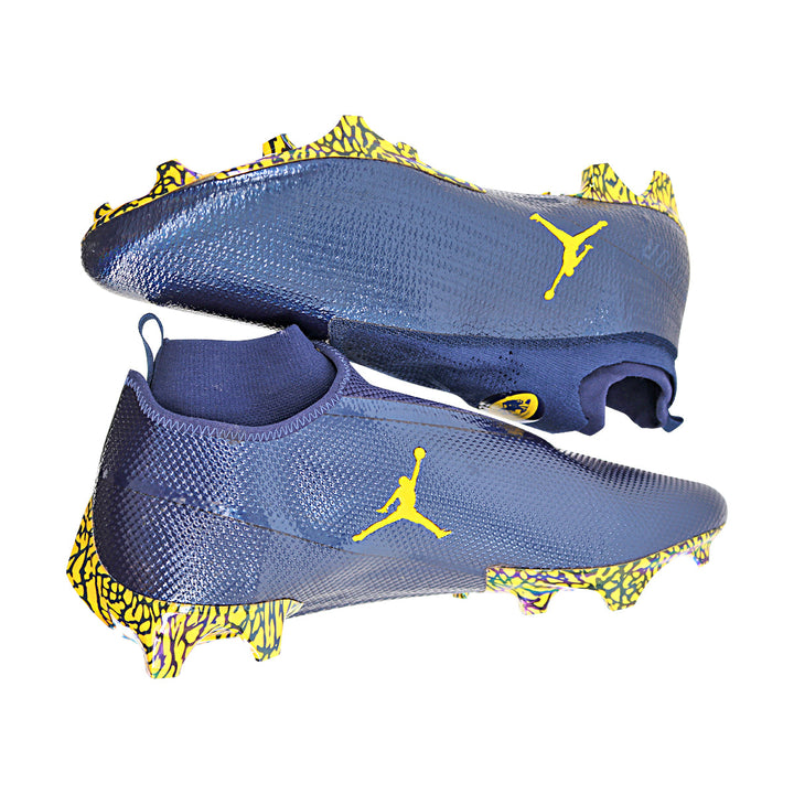 Jordan Brand Vapor Edge Elite Team Issued Michigan Wolverines Cleats Size 16