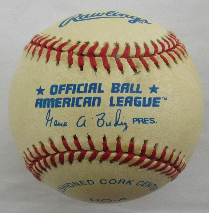 Hector Lopez Signed Auto Rawlings Baseball B164