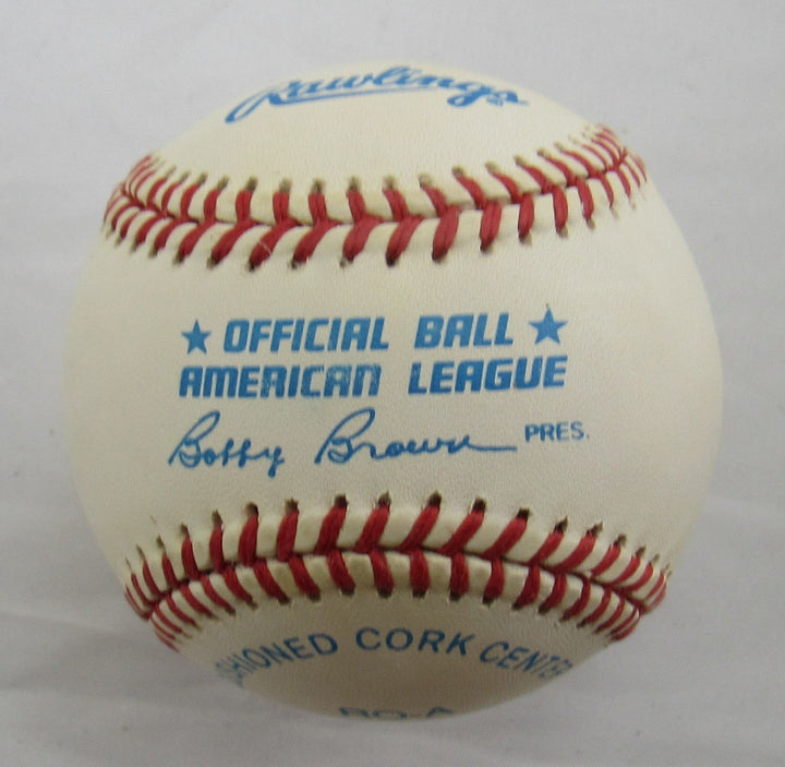 Randy Gumpert Signed Auto Rawlings Baseball B162