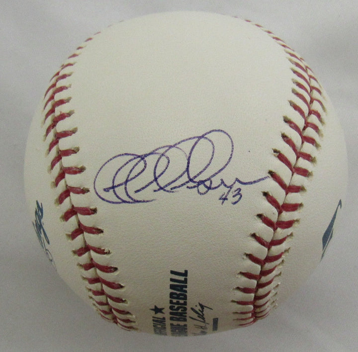 Jeff Nelson Signed Auto Rawlings Baseball B165