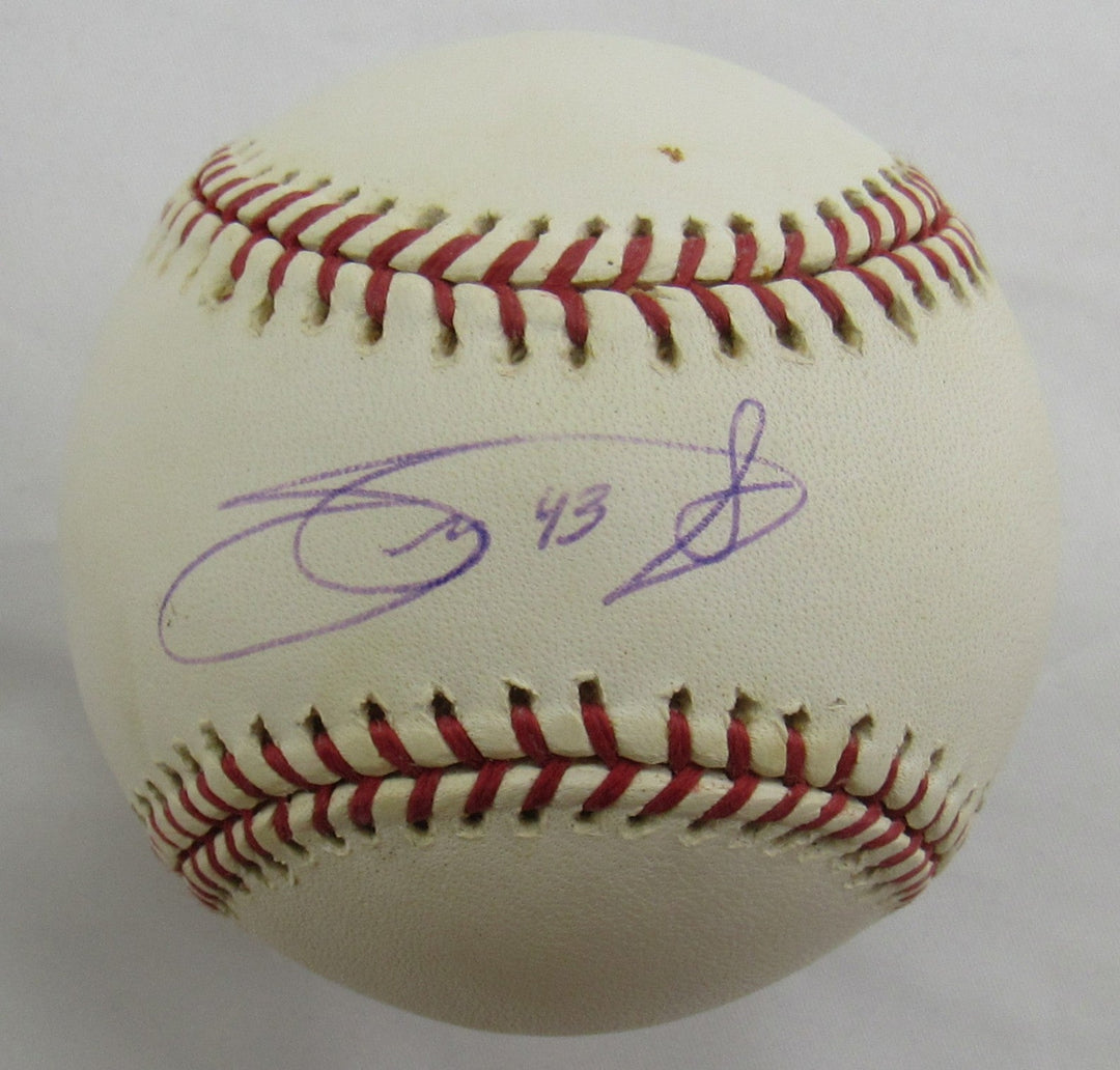 Scott Proctor Signed Auto Rawlings Baseball B166