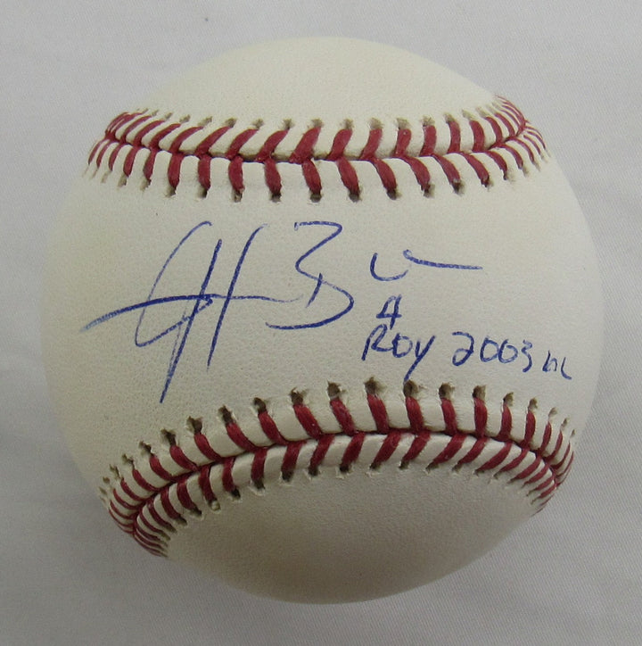Angel Berroa Signed Auto Rawlings Baseball B166