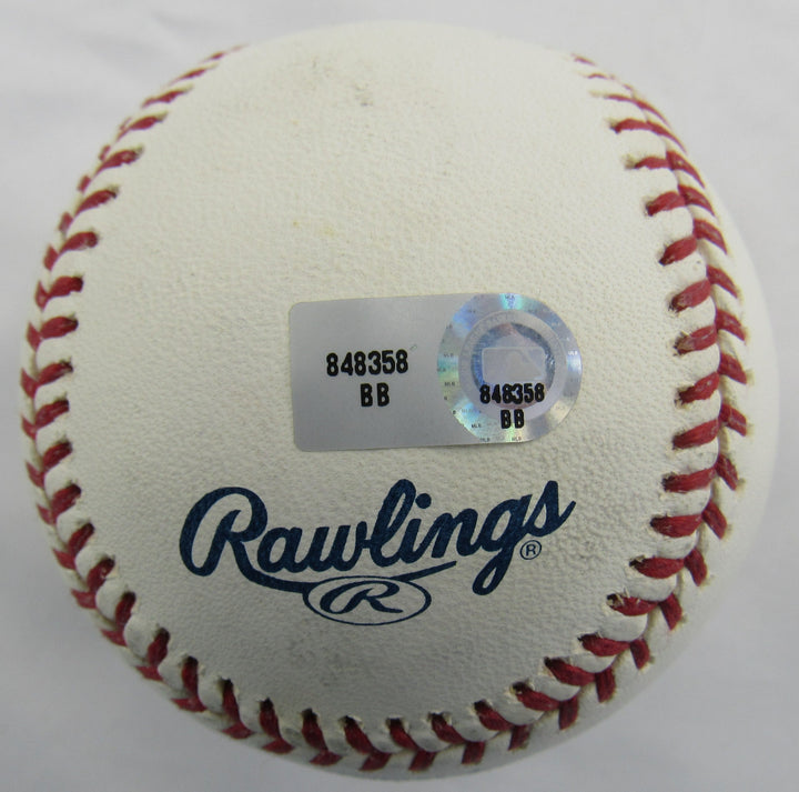 Orlando Hudson Signed Auto Rawlings Baseball MLB Hologram B168