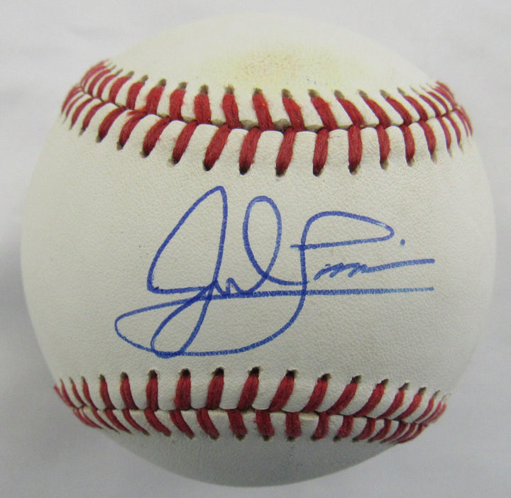 Jed Lowrie Signed Auto Rawlings Baseball JSA EE30083 B168
