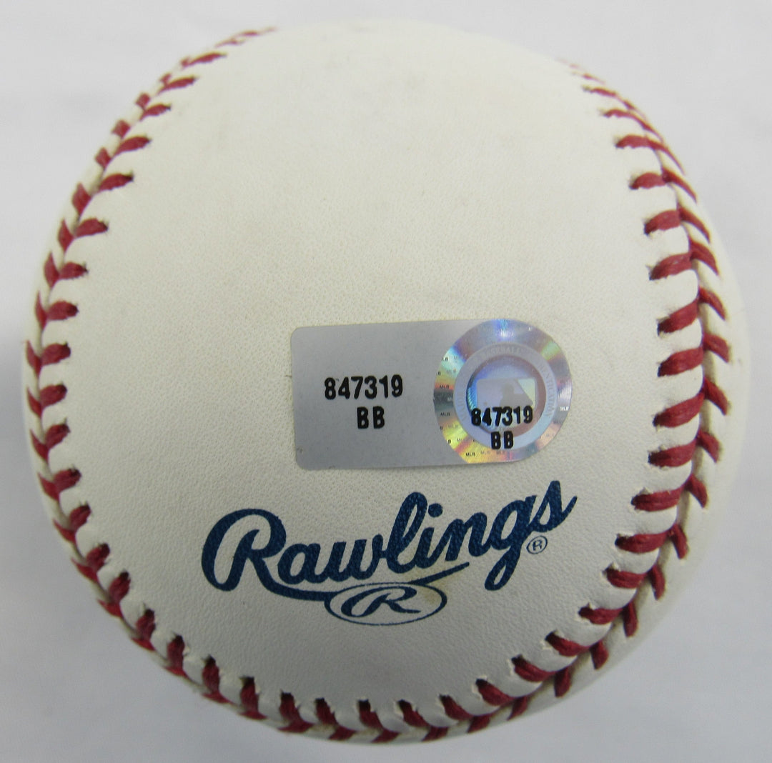 Micah Owings Signed Auto Rawlings Baseball MLB Hologram B164