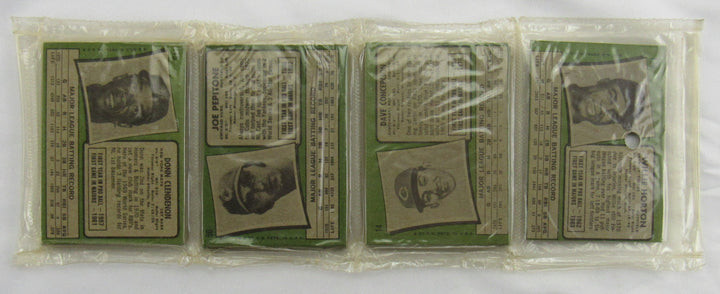 1971 Topps Baseball Card Rack Packs Factory Sealed - Steve Carlton on Top