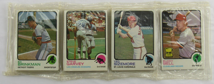 1973 Topps Baseball Card Rack Pack - Factory Sealed - Steve Garvey on Top