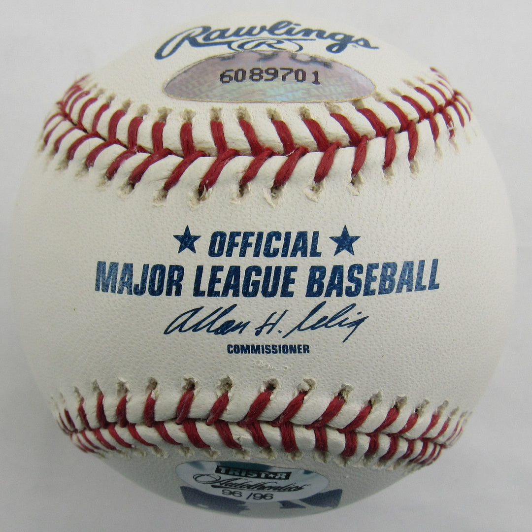 Jeff Neimann Signed Auto Rawlings Baseball Tristar Hologram B169
