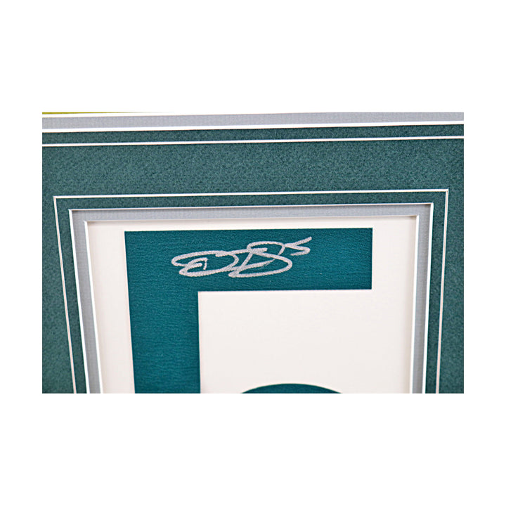 Donovan Mcnabb Philadelphia Eagles Autographed Signed Framed Photo Jersey Number Collage (Mounted Memories Hologram)