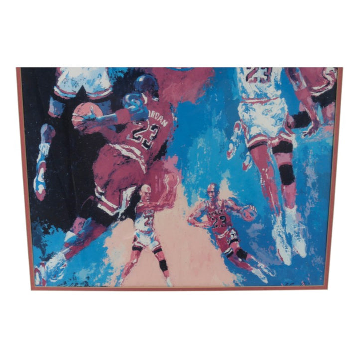 Michael Jordan 20x24 Framed Leroy Neiman Reprint Lithograph