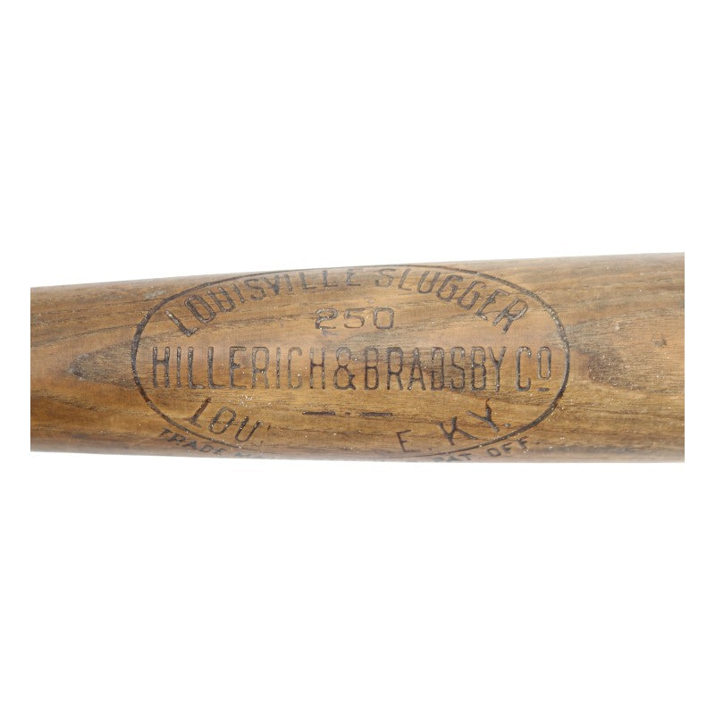 Ty Cobb Detroit Tigers 1917-21 H&B Louisville Slugger 250 Professional Model Bat Mears LOA