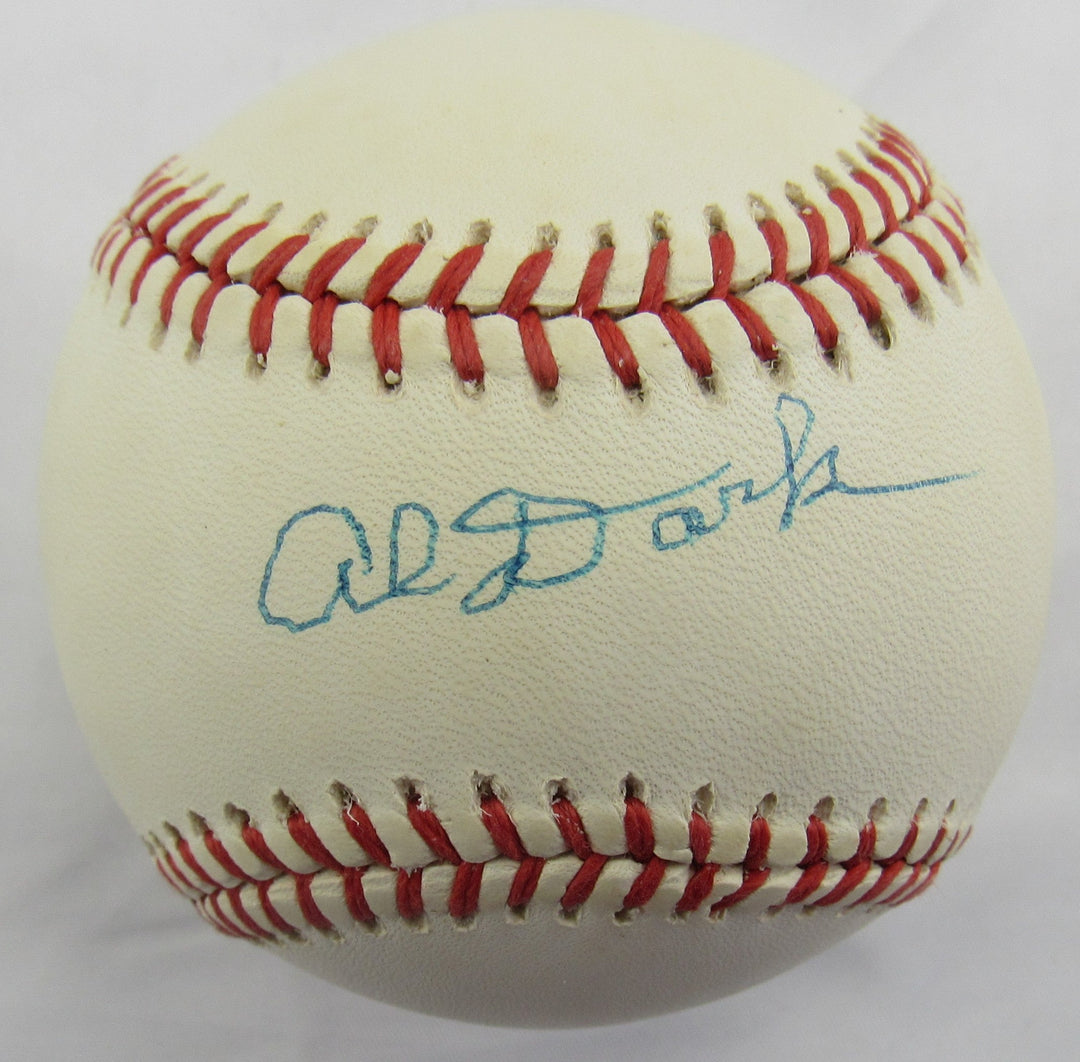 Al Dark Signed Rawlings Baseball JSA EE90414