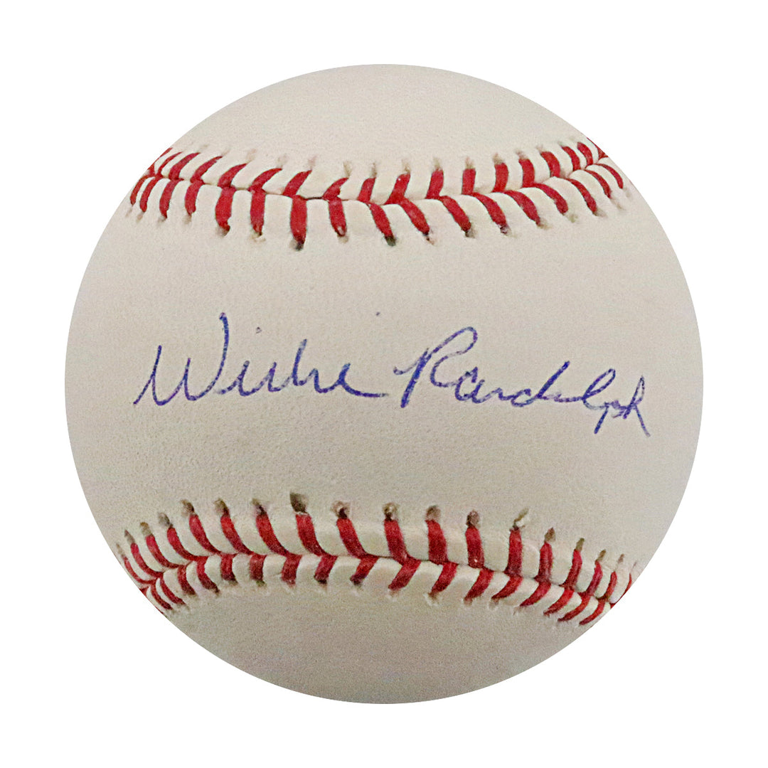 Willie Randolph New York Yankees Autographed MLB Baseball (CX Auth)