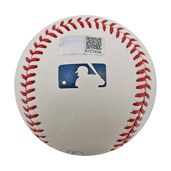Nathan Eovaldi Boston Red Sox Autographed MLB Baseball with 2018 WS Champs Inscription (CX Auth)