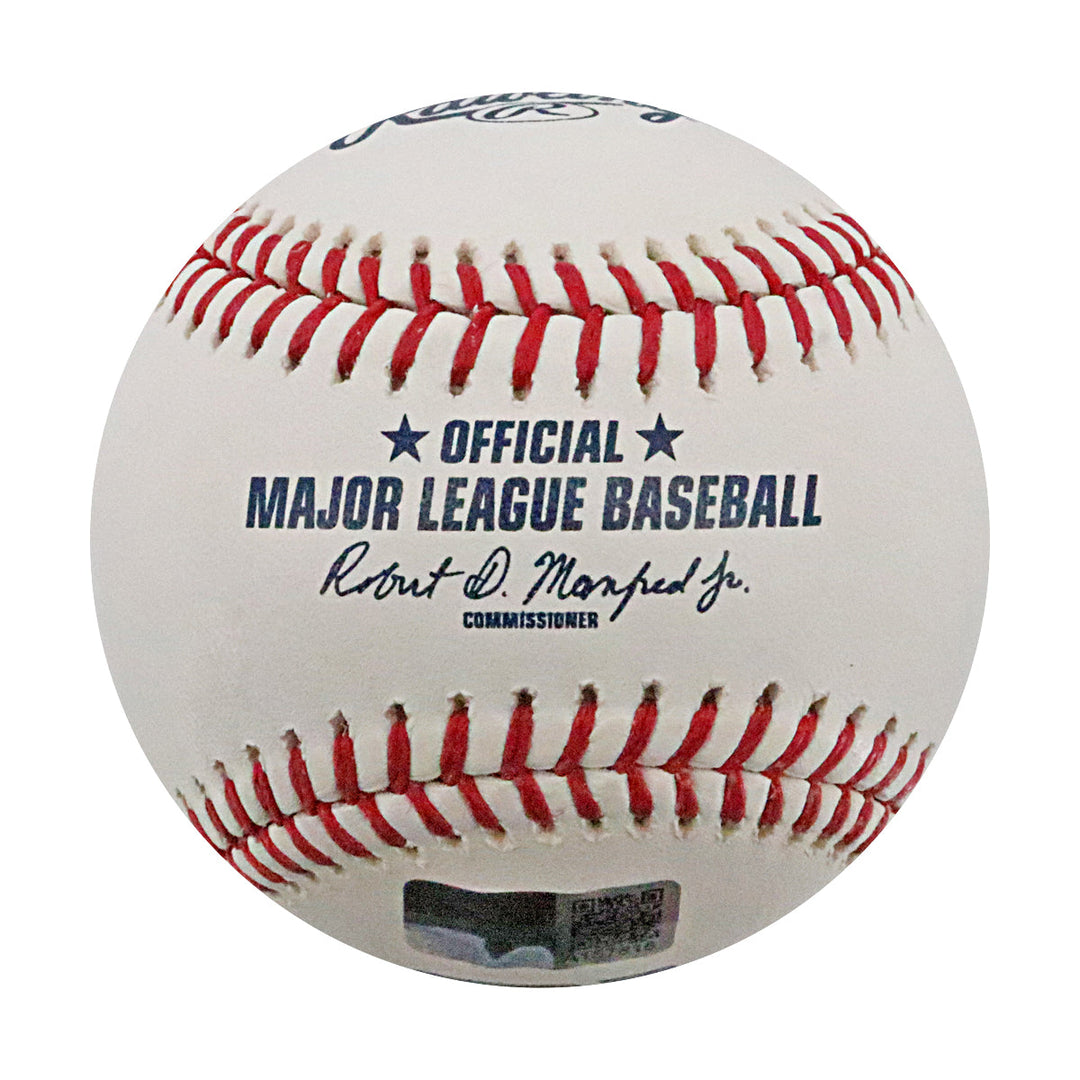 Nathan Eovaldi Boston Red Sox Autographed MLB Baseball with 2018 WS Champs Inscription (CX Auth)