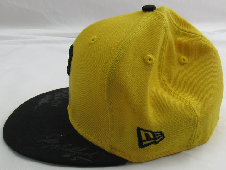 Mike Easler Bill Madlock Signed Auto Hat JSA CI24012