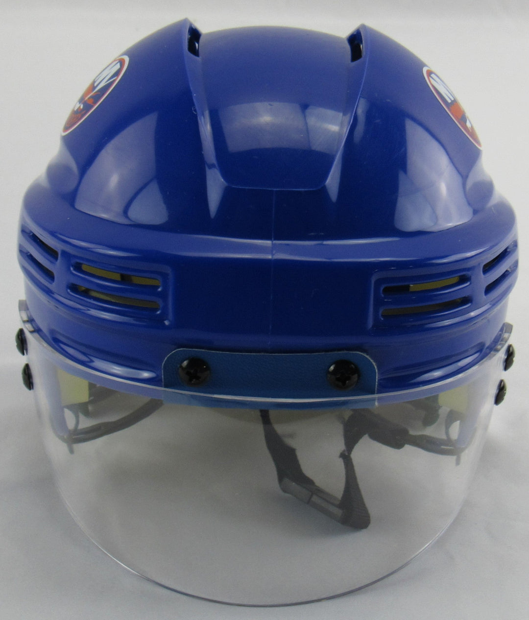 Denis Potvin Signed Islanders Blue Mini Helmet JSA Witness COA
