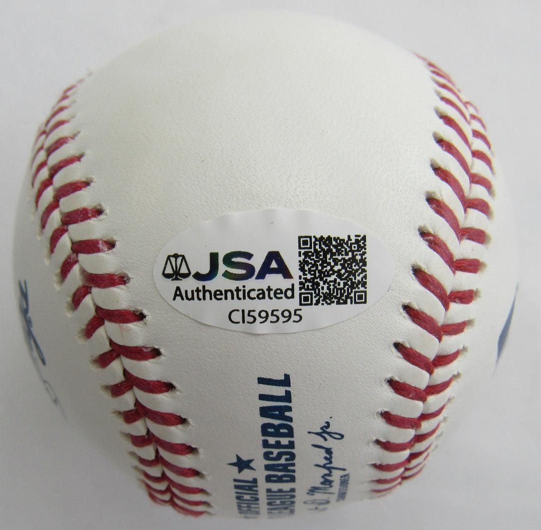 Giancarlo Stanton Signed Auto Baseball JSA CI59595
