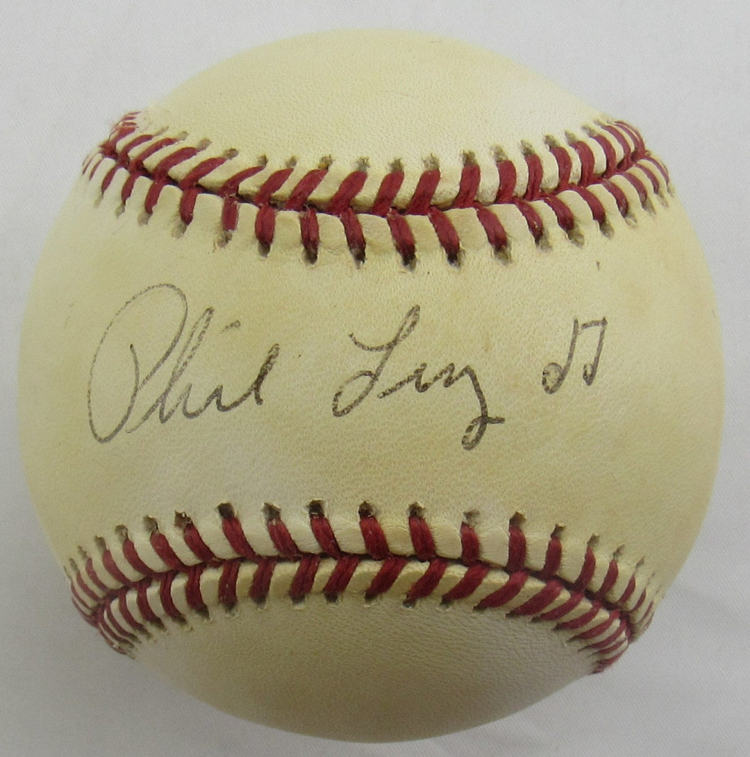 Phil Linz Signed Auto Rawlings Baseball B151