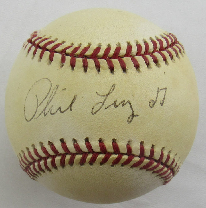 Phil Linz Signed Auto Rawlings Baseball B151