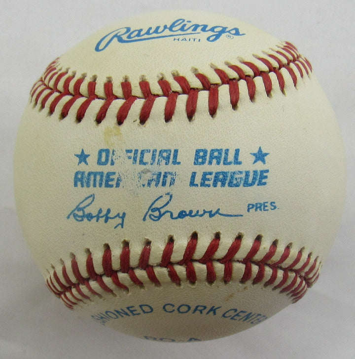 Ron Blomberg Signed Auto Rawlings Baseball B152