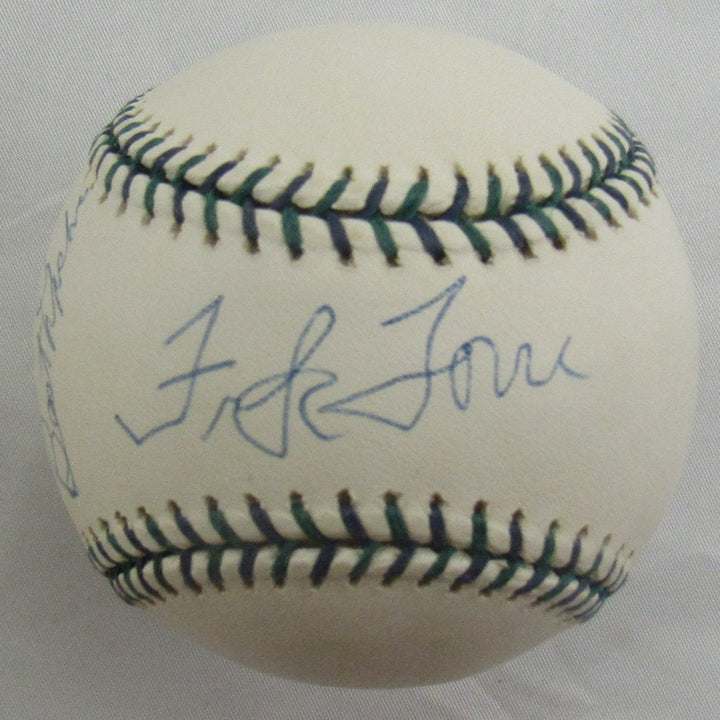 Frank Torre Signed Auto Rawlings Baseball B152