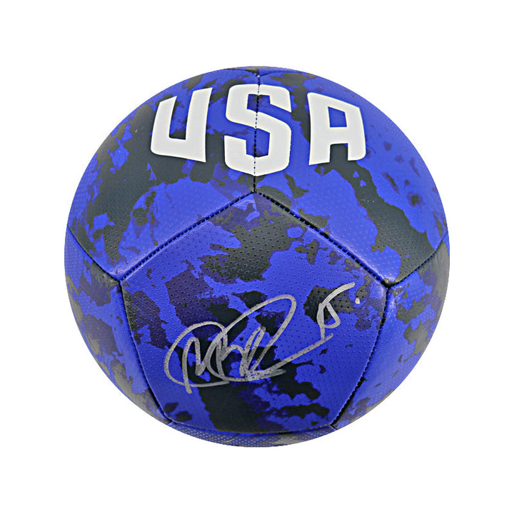 Megan Rapinoe Autographed Nike USA Pitch Navy Ball (CX Auth)