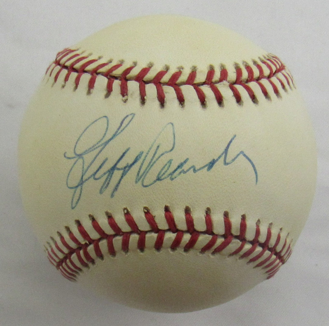 Jeff Reardon Signed Auto Rawlings Baseball B151