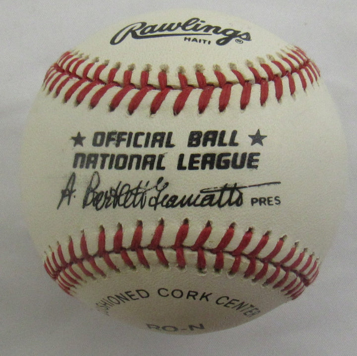 Jerome Walton Signed Auto Rawlings Baseball B151