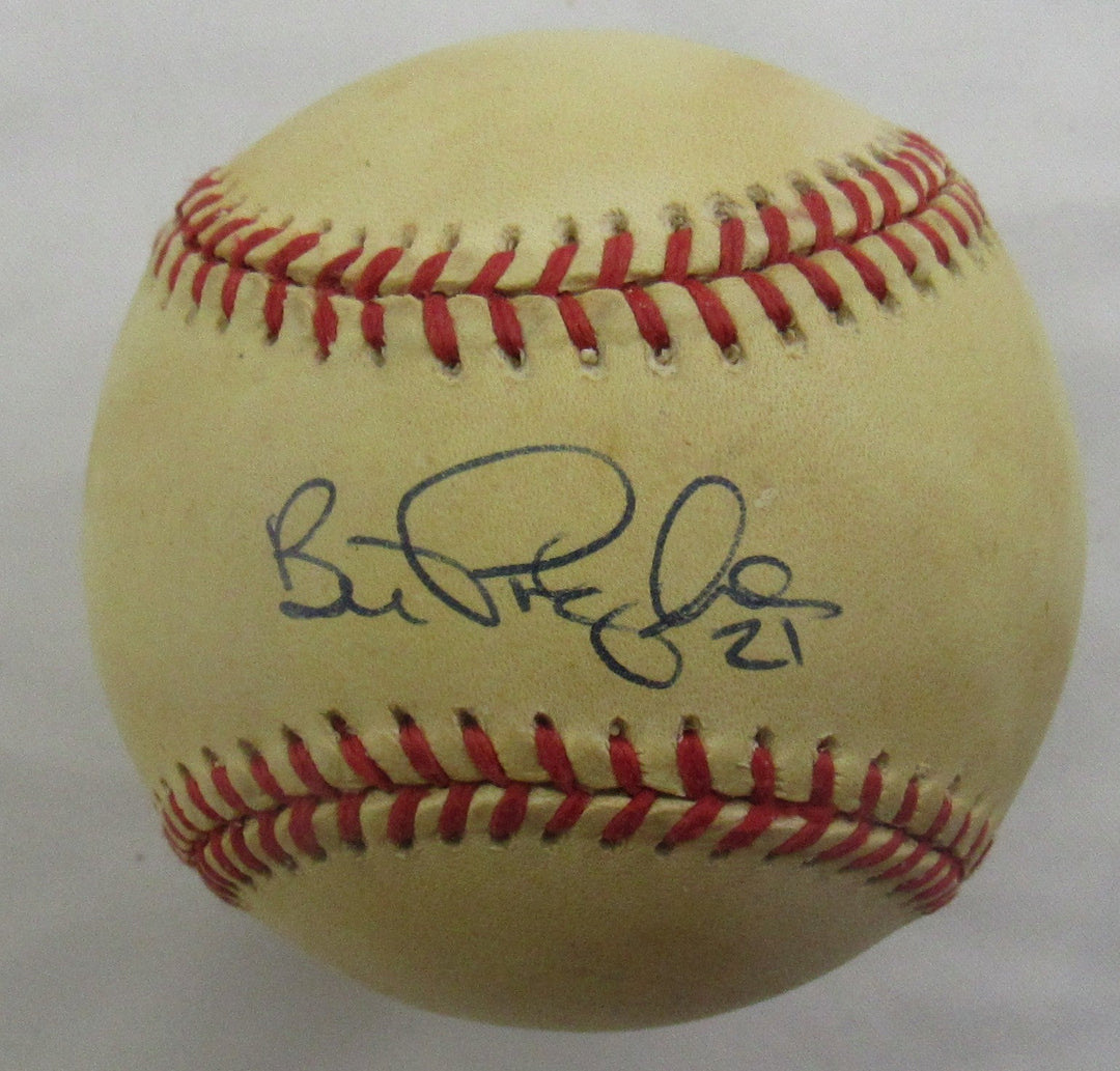 Bill Pulsipher Signed Auto Rawlings Baseball B151