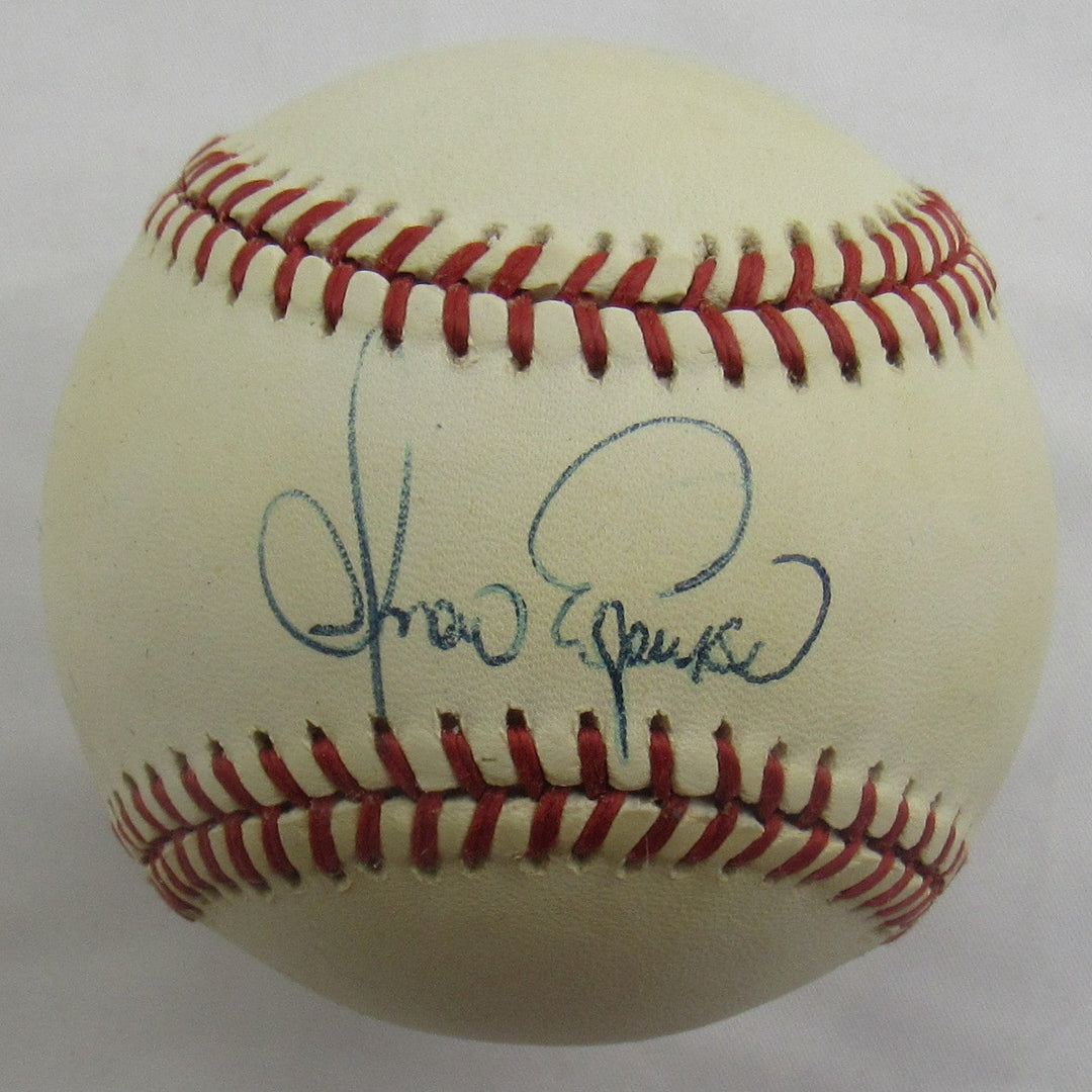 Alvaro Espinoza Signed Auto Rawlings Baseball B151