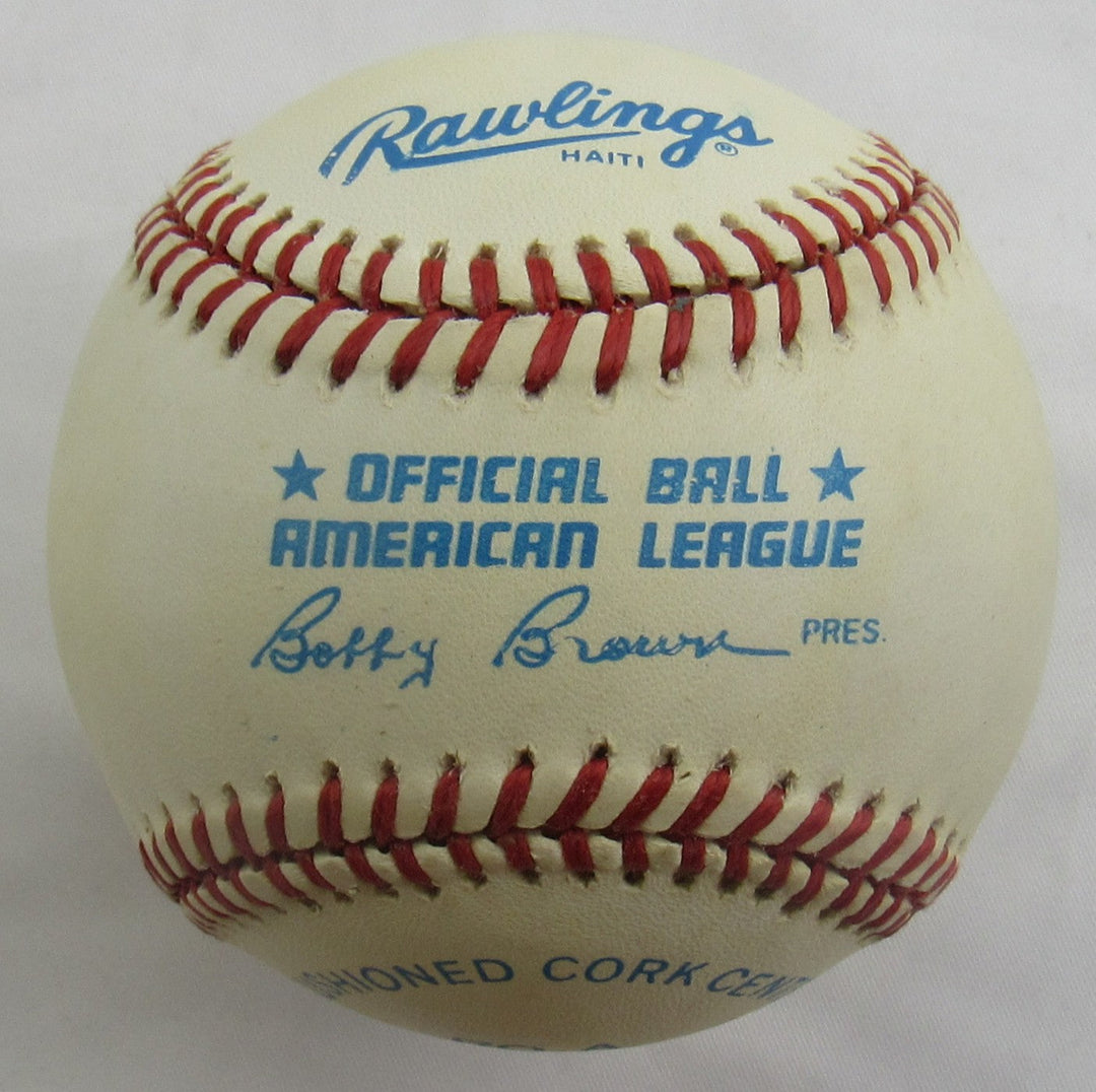 Alvaro Espinoza Signed Auto Rawlings Baseball B151