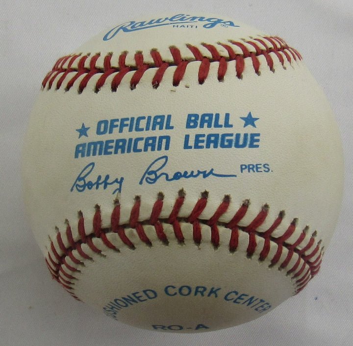 Dave Eiland Signed Auto Rawlings Baseball B150