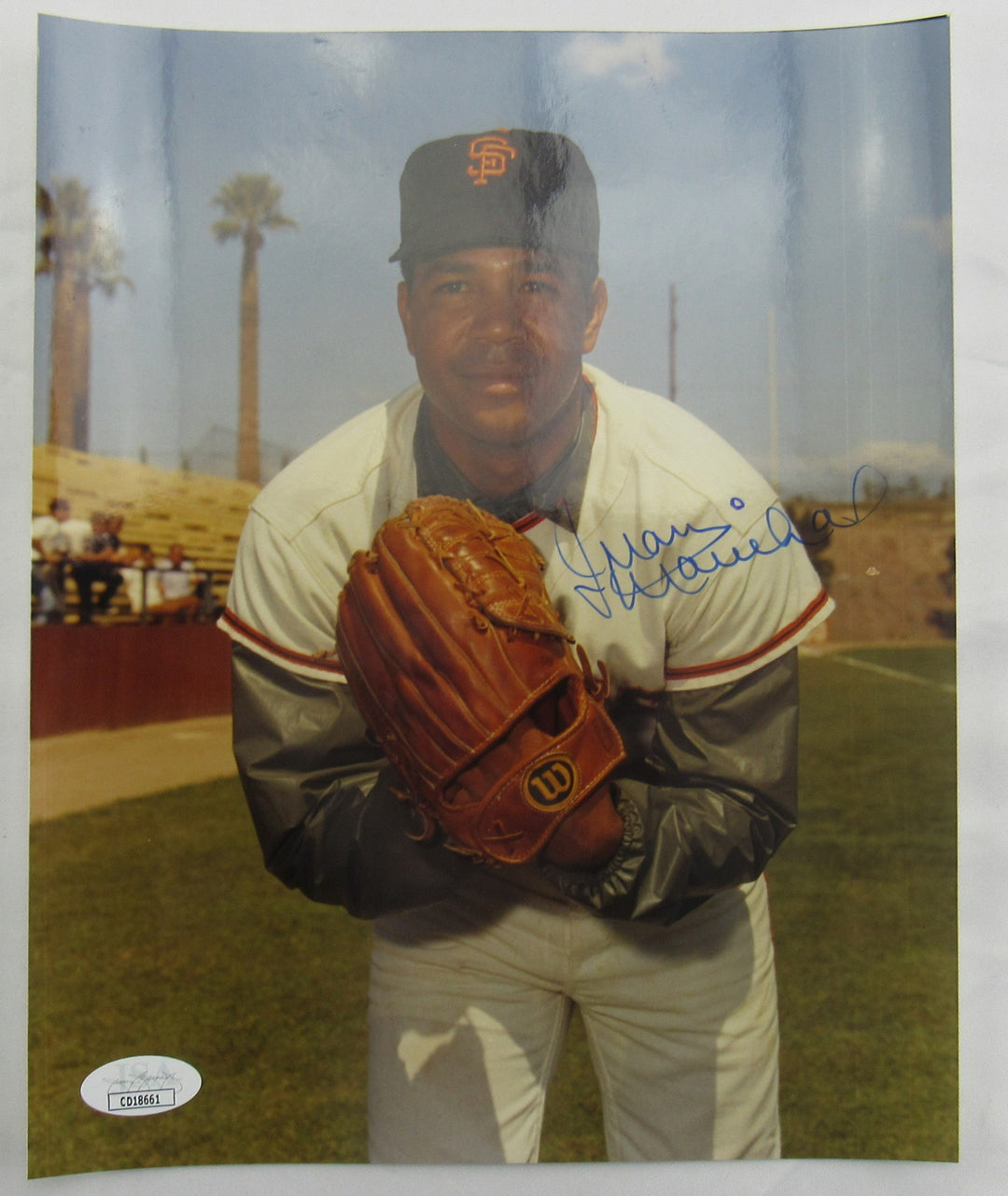 Juan Marichal Signed Auto 8x10 Photo JSA CD18661