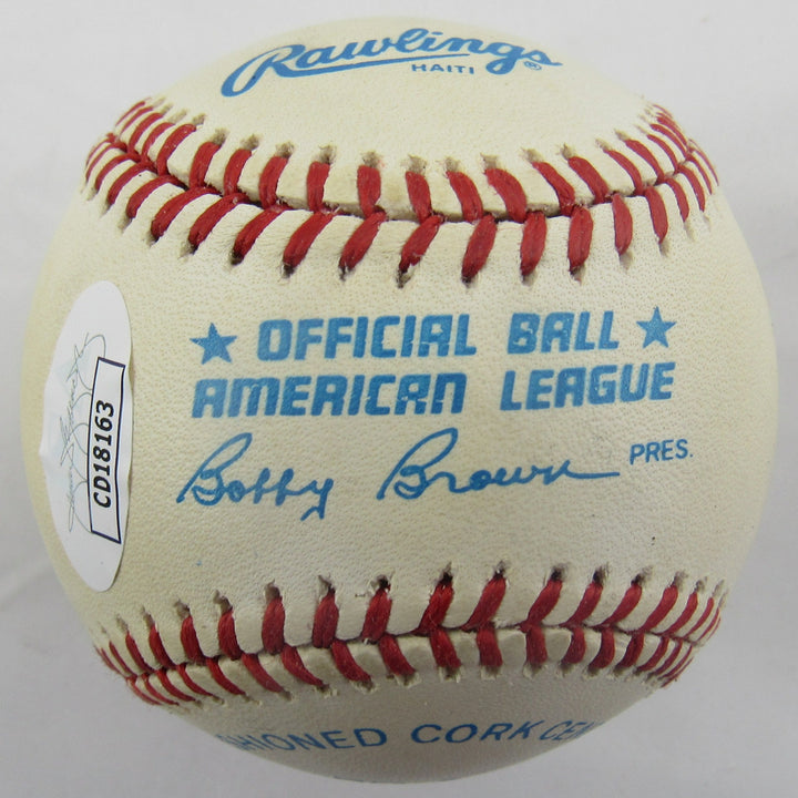 Ron Klimkowski Signed Auto Rawlings Baseball JSA CD18163