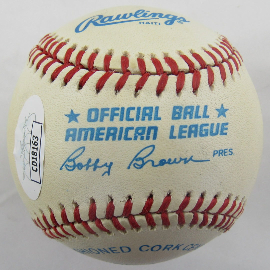 Ron Klimkowski Signed Auto Rawlings Baseball JSA CD18163